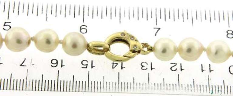 Long 8mm Baroque Pearl Necklace