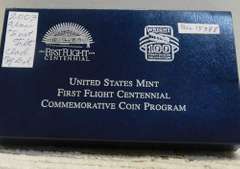 2003 Uncirculated First Flight Clad Half Dollar Commem.