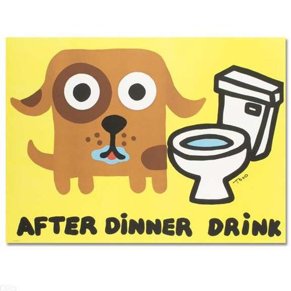 After Dinner Drink by Todd Goldman