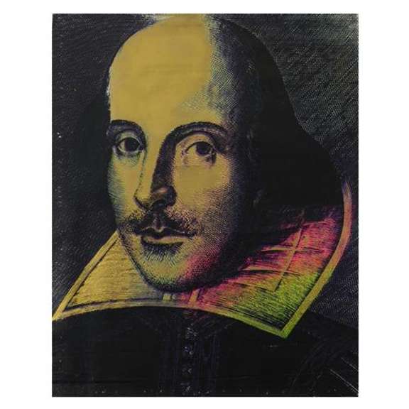 Shakespeare by Steve Kaufman (1960-2010)