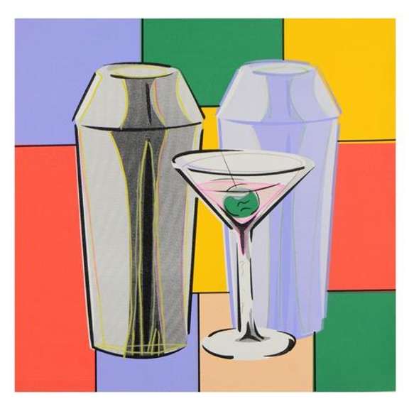 Martini by Steve Kaufman (1960-2010) Steve Kaufman (1960-2010) Martini by Steve Kaufman (1960-2010)
