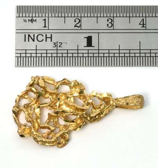 Well Proportioned Nugget Pendant