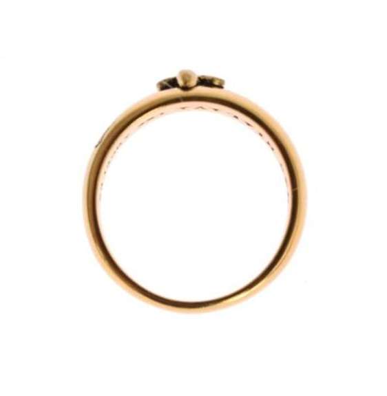 NIALAYA GOLD PLATED 925 SILVER RING
