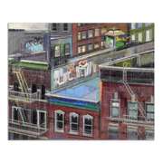 Rooftop Grafetti by Zwarenstein
