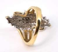 Flashy Waterfall Diamond Cluster