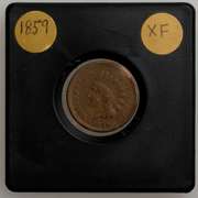 1859  Civil War Copper Nickel Indian Head Cent