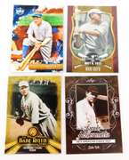 4 Babe Ruth Baseball Cards