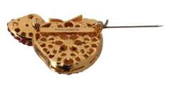 DOLCE & GABBANA STRAWBERRY PIN BROOCH