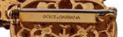 DOLCE & GABBANA STRAWBERRY PIN BROOCH