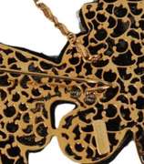 DOLCE & GABBANA CLEAR GRAY CRYSTAL FLOWER BROOCH