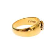 NIALAYA GOLD PLATED 925 SILVER RING