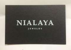 NIALAYA GOLD PLATED 925 STERLING SILVER RING