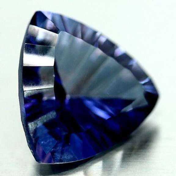 11.64ct trillion cut 16.2mm Mystic Quartz