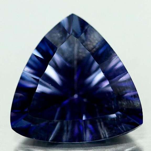 11.64ct trillion cut 16.2mm Mystic Quartz