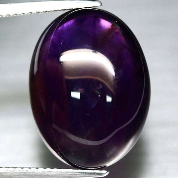 Beautiful 15.71ct untreated Amethyst cabochon