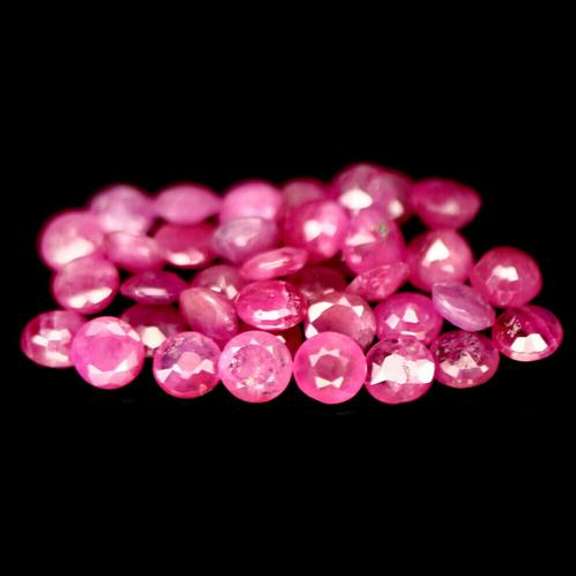 Natural 5.37ct natural pinkish red Burmese Rubies