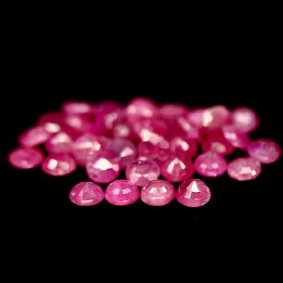 Natural 5.37ct natural pinkish red Burmese Rubies