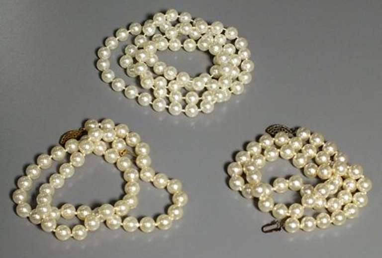 Trio of Beaded Necklaces