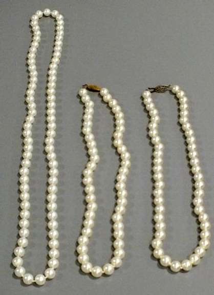 Trio of Beaded Necklaces