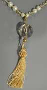 Great Beaded Necklace with Tassel