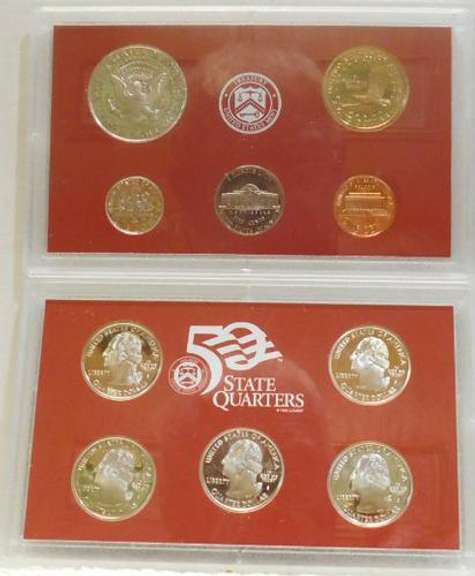 2006 Silver PROOF Set, w/ Silver State Qtrs,  no box