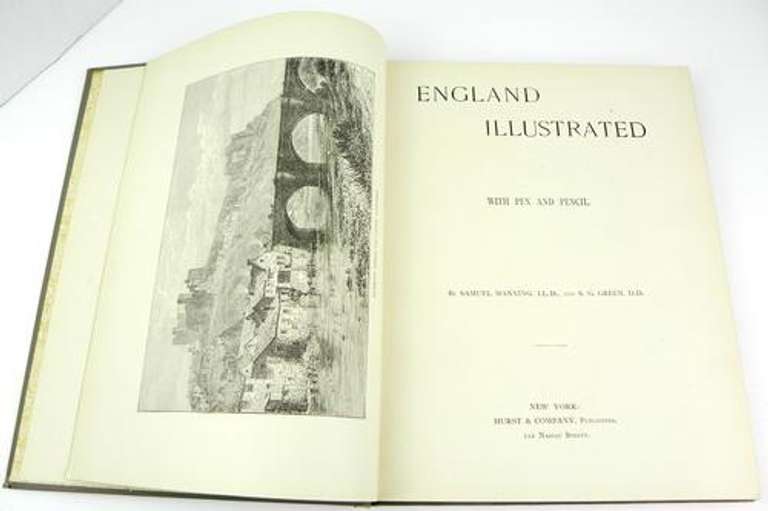 1890 England Illustrated with Pen & Pencil