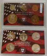 2000 Silver PROOF Set, w/ Silver State Qtrs,  no box