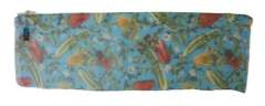 DOLCE & GABBANA LIGHT BLUE FLORAL WRAP SHAWL SILK SCARF