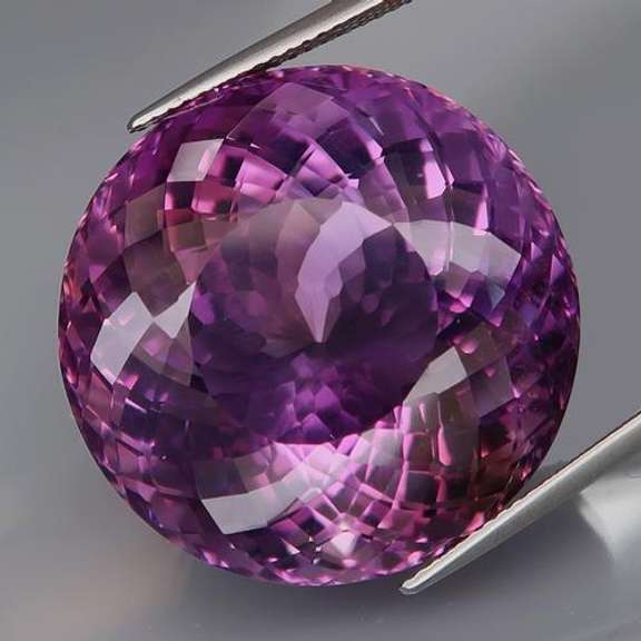 Elegant 64.34ct top violet untreated Amethyst