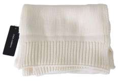 DOLCE & GABBANA BEIGE WOOL KNIT MENS WRAP MENS SCARF