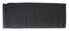 DOLCE & GABBANA GRAY 100% WOOL STRIPED PATTERN WRAP SCARF