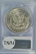 Choice BU 1921-D Morgan Silver Dollar. PCGS MS63