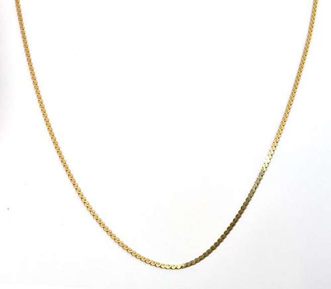 Useful Serpentine Link Necklace