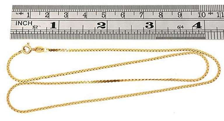 Useful Serpentine Link Necklace