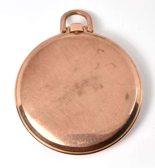Stylish Rose GF Elgin Pocket Watch