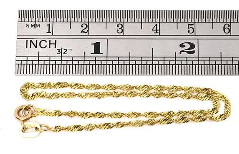 Nice Singapore Link Anklet