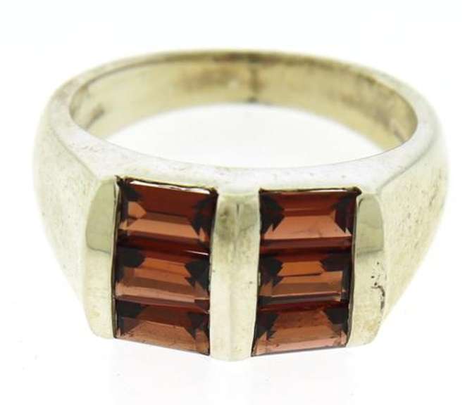 Sterling Silver Gemstone Ring