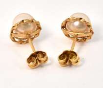 Nice 18k Pearl Earrings
