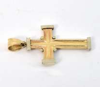 Tasteful 14k Cross Pendant
