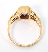 Sweet Oval Amethyst Ring