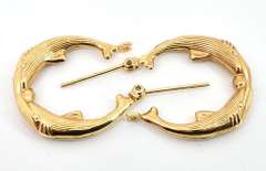 Popular Dolphin Hoop Earrings