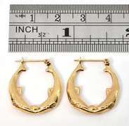 Popular Dolphin Hoop Earrings