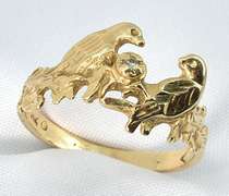 Sweet Lovebirds Ring