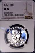 1961 PF67 50c NGC