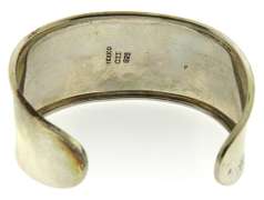 Mexico Sterling Silver Carnelian Cuff Bracelet
