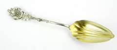 Antique Sterling Flower Handled Spoon