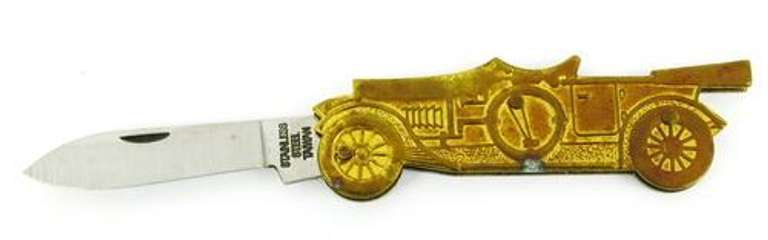 Vintage Automobile Single Blade Pocket Knife