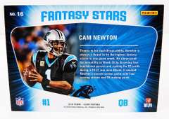 Cam Newton 2016 Panini Fantasy Star Football Card