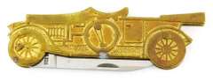 Vintage Automobile Single Blade Pocket Knife