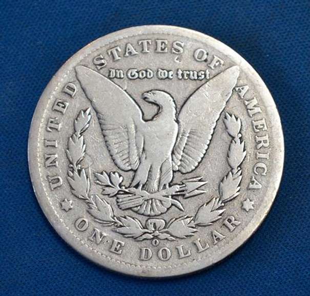 Semi Key 1893-O Morgan Silver Dollar, Circ
